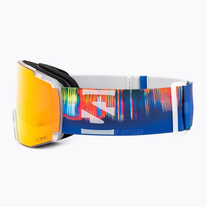 Salomon S View Sigma Sigma áttetsző fagyott/mákos piros síszemüveg 4