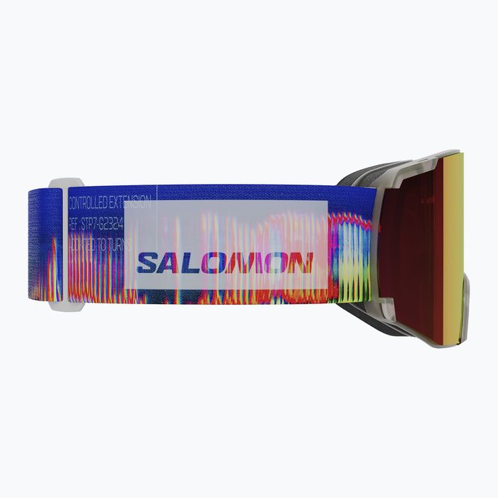 Salomon S View Sigma Sigma áttetsző fagyott/mákos piros síszemüveg 7