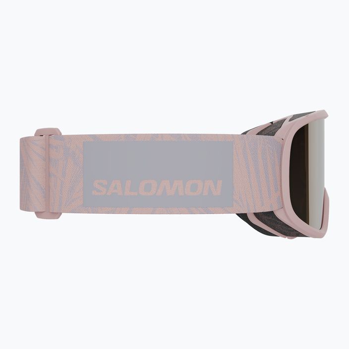 Salomon Lumi Flash trópusi barack/villanó arany gyermek síszemüveg 7