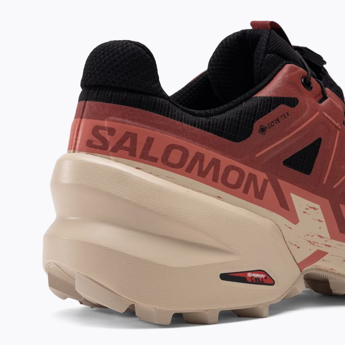 Női futócipő Salomon Speedcross 6 GTX fekete/tehénbőr/fakó rózsa 12