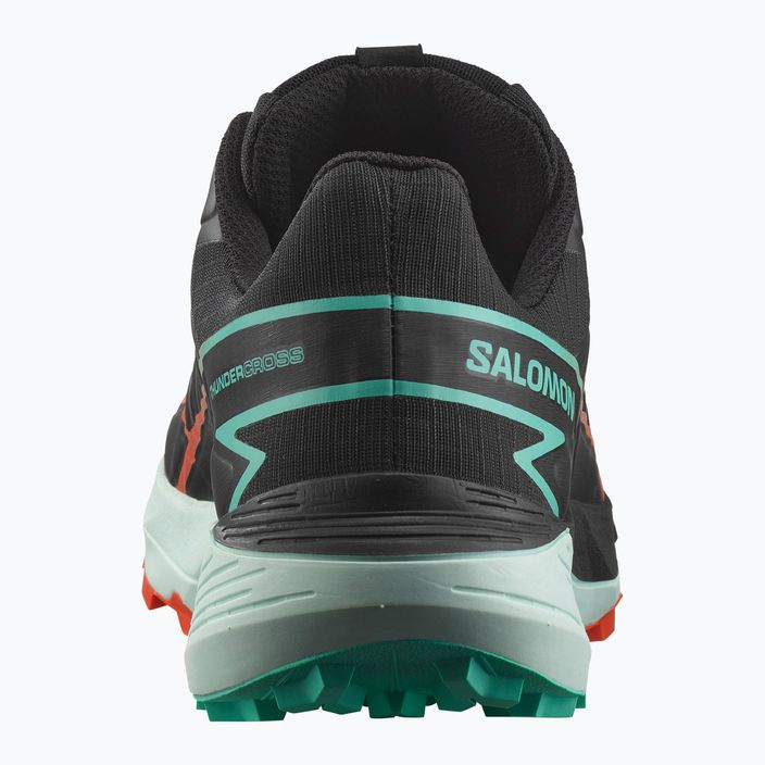 Salomon Thundercross férfi futócipő fekete/cseresznye paradicsom/elektromos zöld 4