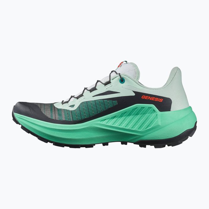 Salomon Genesis bay/electric green/cherry női futócipő 3