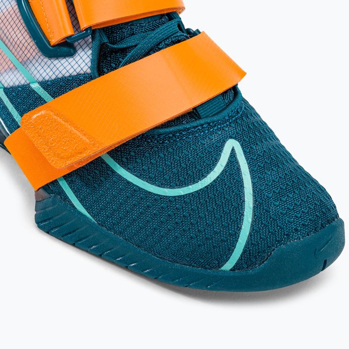 Nike Romaleos 4 kék/narancs súlyemelő cipő 7