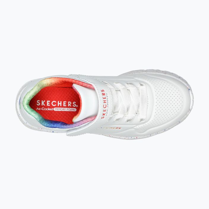 SKECHERS gyermek tornacipő Uno Lite Rainbow Specks fehér/multi 15
