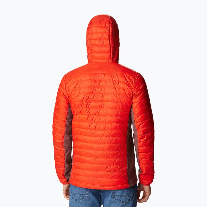 Columbia Powder Pass kapucnis férfi hibrid kabát piros 1773271839 2