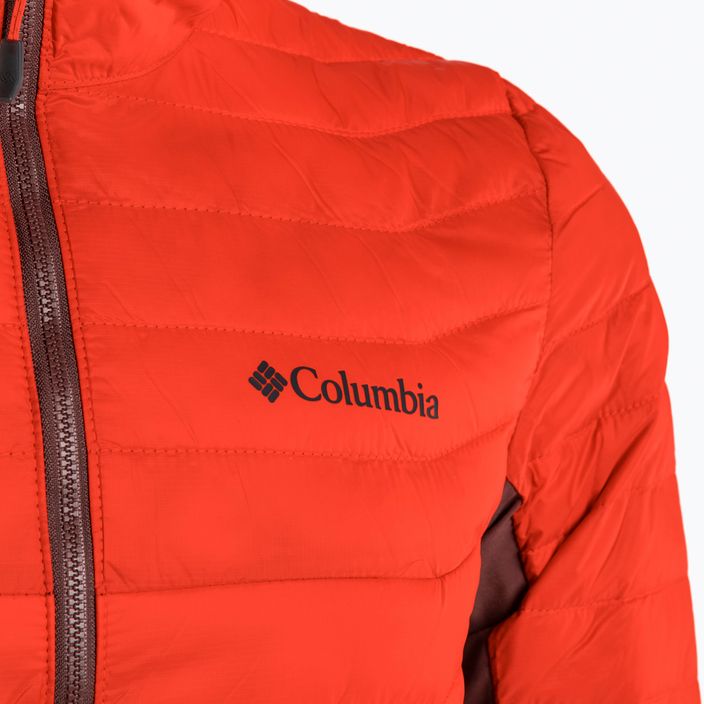 Columbia Powder Pass kapucnis férfi hibrid kabát piros 1773271839 10