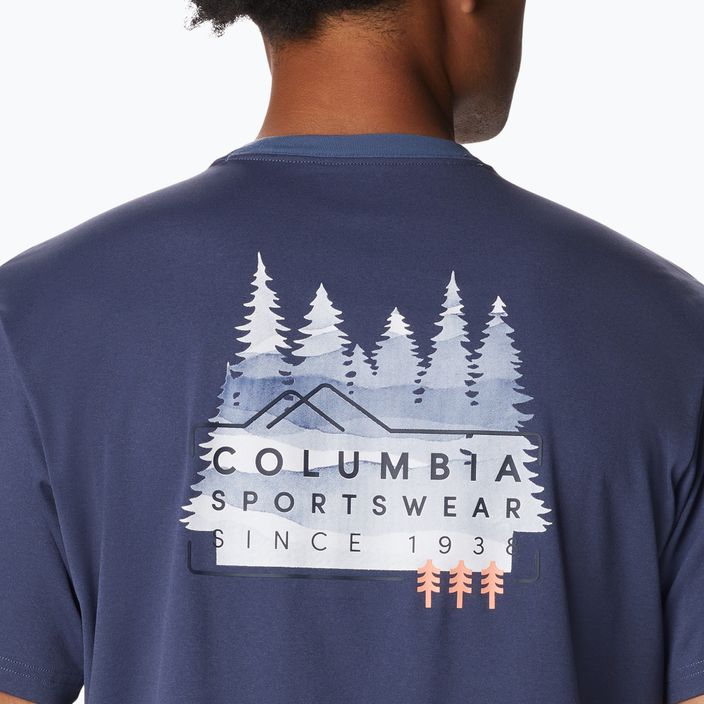 Columbia Legend Trail férfi trekking póló tengerészkék 2036533 5