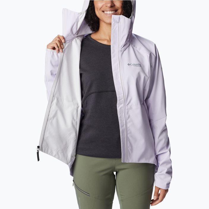 Columbia Platinum Peak női softshell kabát lila 2035021568 5