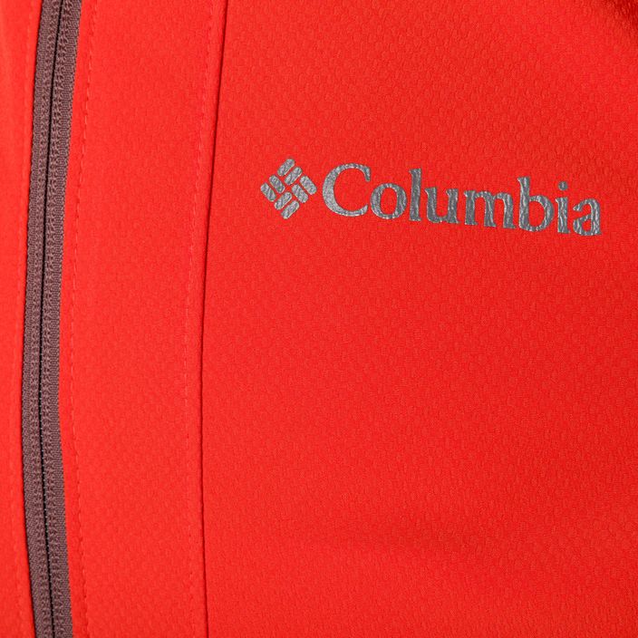 Férfi Columbia Tall Heights kapucnis Softshell dzseki piros 1975591839 3