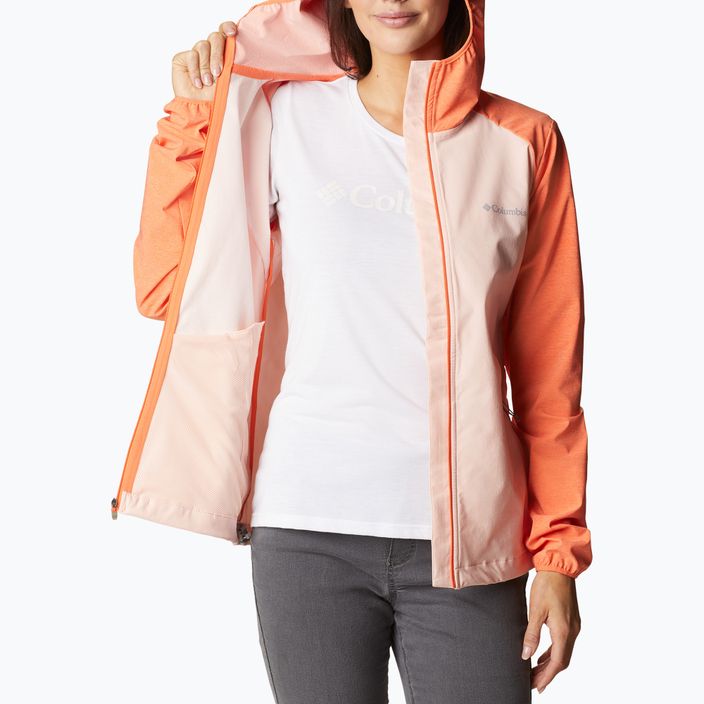 Columbia női Heather Canyon softshell kabát narancssárga 1717991890 6