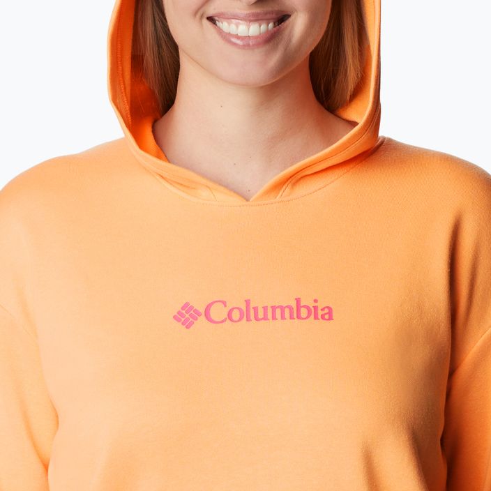 Női Columbia Logo III francia frottír trekking pulóver narancssárga 2032871812 4