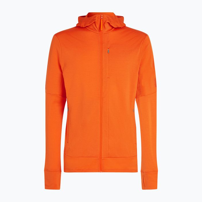 Férfi Icebreaker Merino 260 Quantum IV Zip Hoodie kék színű 12