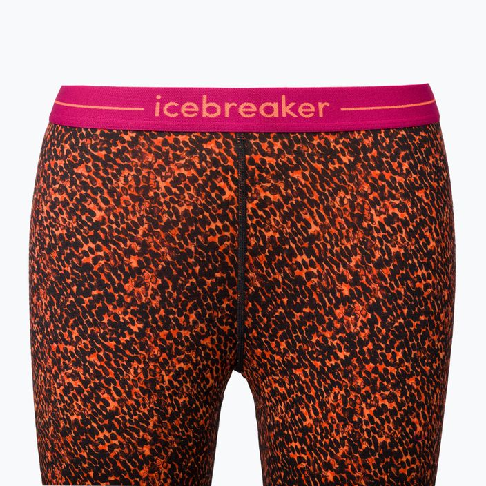 Icebreaker női termónadrág 200 Oasis Lichen 001 bordó IB0A56I25951 8