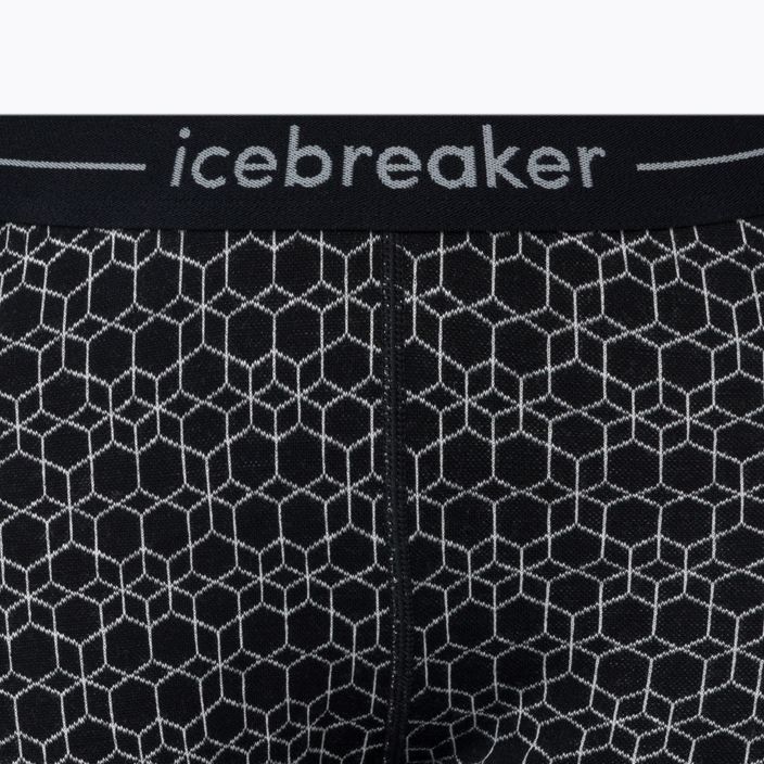 Icebreaker női termónadrág 250 Vertex Alpine Geo 001 fekete 8