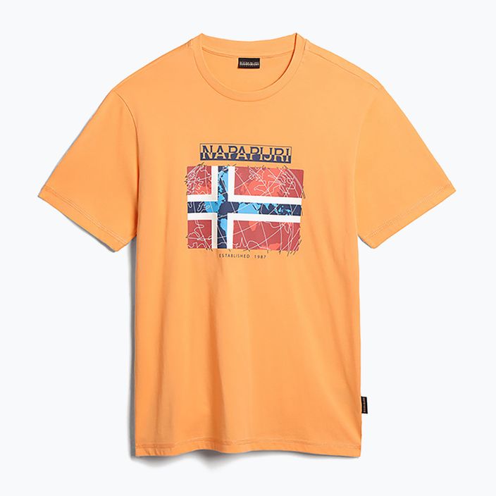 Férfi Napapijri NP0A4H22 naranja t-shirt 5