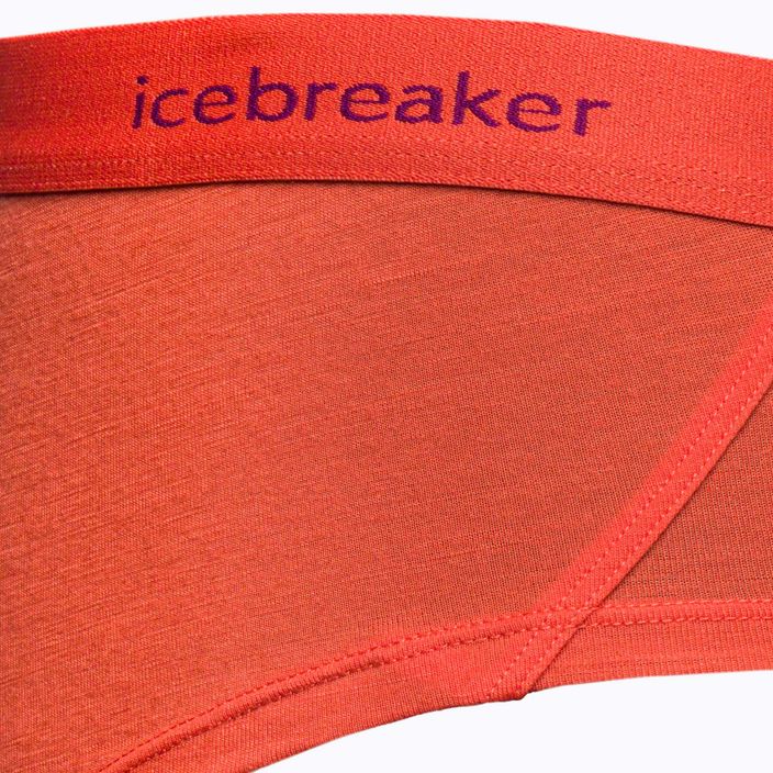 Icebreaker női thermo boxeralsó Sprite Forró piros 103023 3
