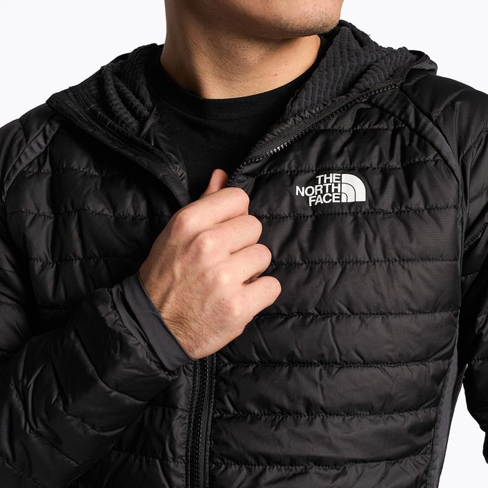 Férfi The North Face Insulation Hybrid kabát fekete/aszfalt szürke 4