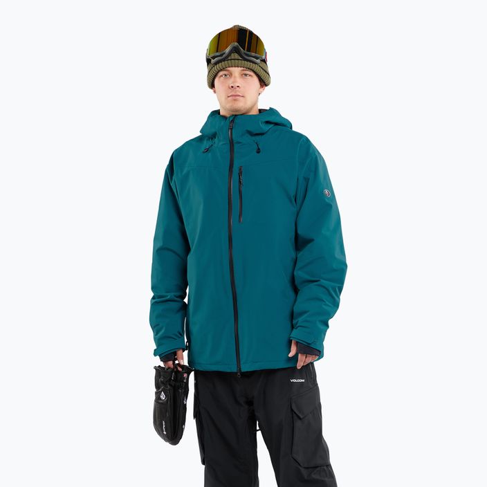 Férfi Volcom Tds 2L Gore-Tex snowboard dzseki kék