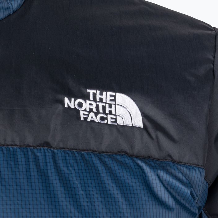 Férfi pehelypaplan The North Face Diablo Down Hoodie árnyékos kék/fekete 8