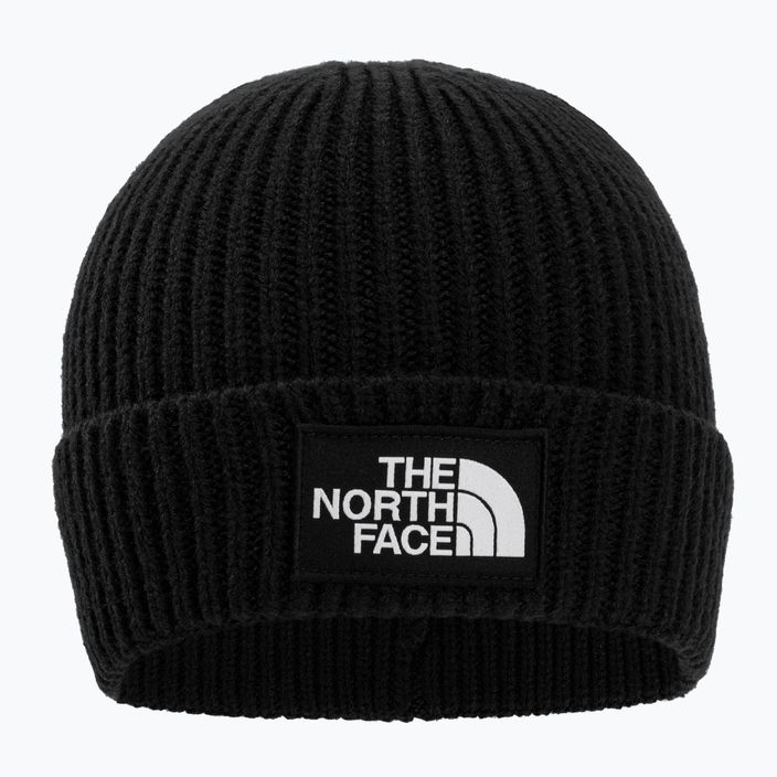 The North Face TNF Box Logo mandzsettás sapka fekete NF0A7WGCJK31 2