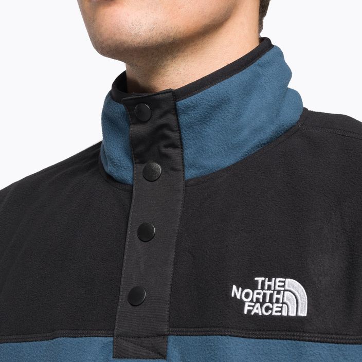 Férfi fleece pulóver The North Face Homesafe Snap Neck Fleece pulóver kék NF0A55HMMPF1 7