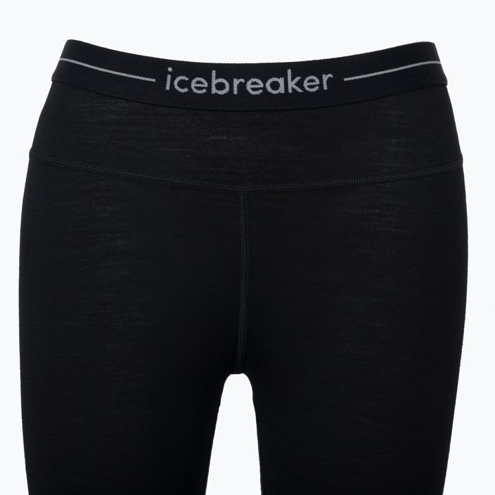 Icebreaker női termónadrág ZoneKnit 200 001 fekete/szürke IB0A56HE0911 9