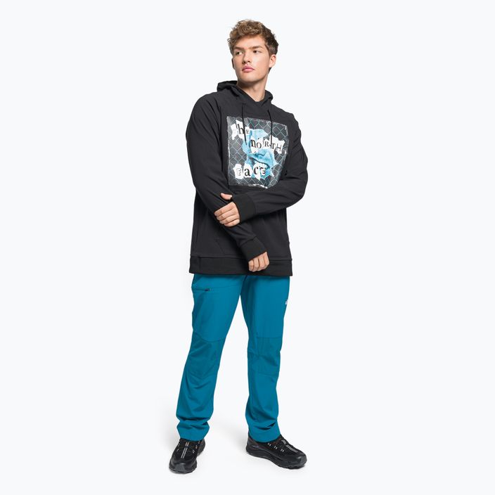 Férfi trekking pulóver The North Face Printed Tekno Hoodie fekete NF0A7ZUHKY41 2