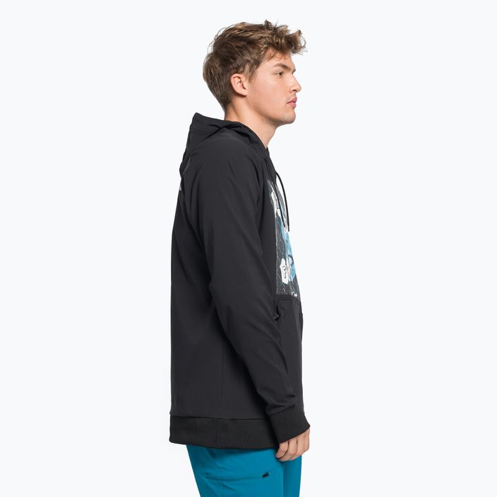 Férfi trekking pulóver The North Face Printed Tekno Hoodie fekete NF0A7ZUHKY41 3