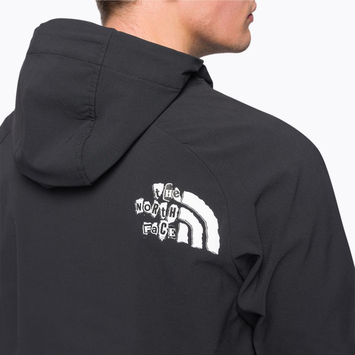 Férfi trekking pulóver The North Face Printed Tekno Hoodie fekete NF0A7ZUHKY41 6