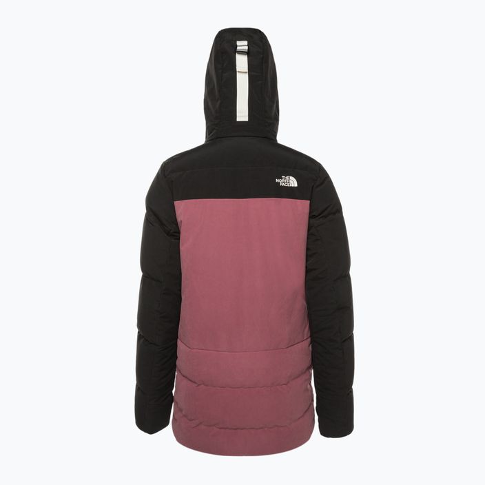 Női sí kabát The North Face Pallie Down rózsaszín és fekete NF0A3M1786H1 2