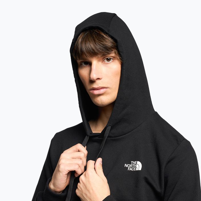 Férfi trekking pulóver The North Face Outdoor Graphic Hoodie Világos fekete NF0A827IJK31 3