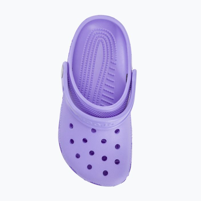 Crocs Classic Clog Kids digitális lila flip-flopok 6