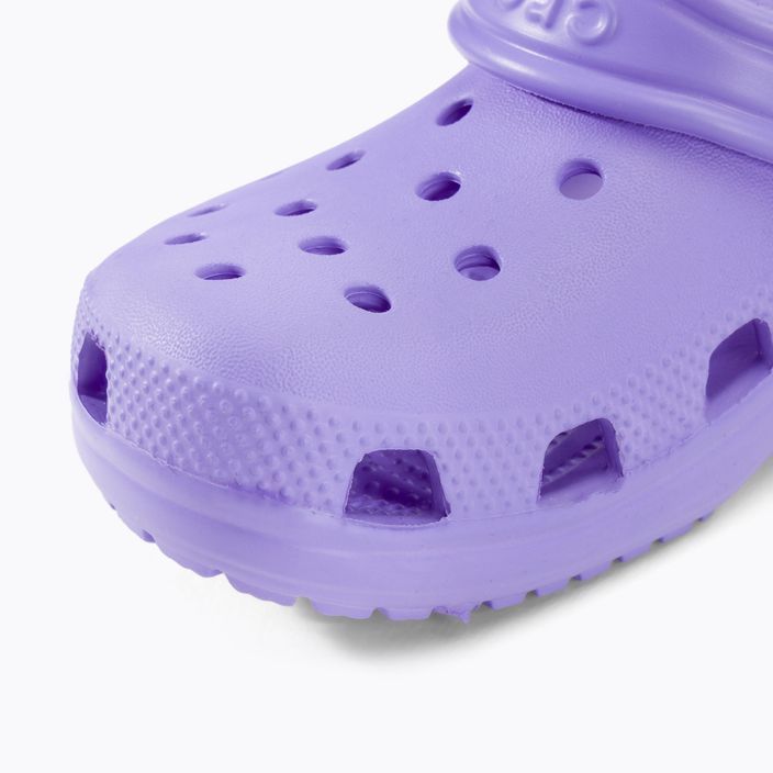 Crocs Classic Clog Kids digitális lila flip-flopok 8