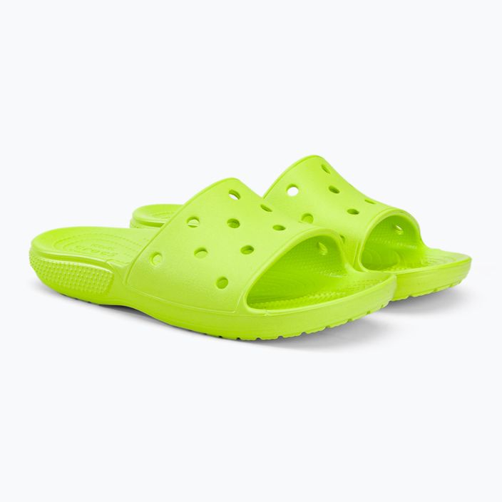 Crocs Classic Crocs Slide flip-flop zöld 206121-3UH 4