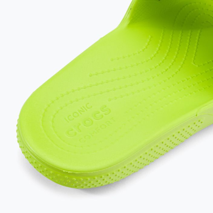 Crocs Classic Crocs Slide flip-flop zöld 206121-3UH 8