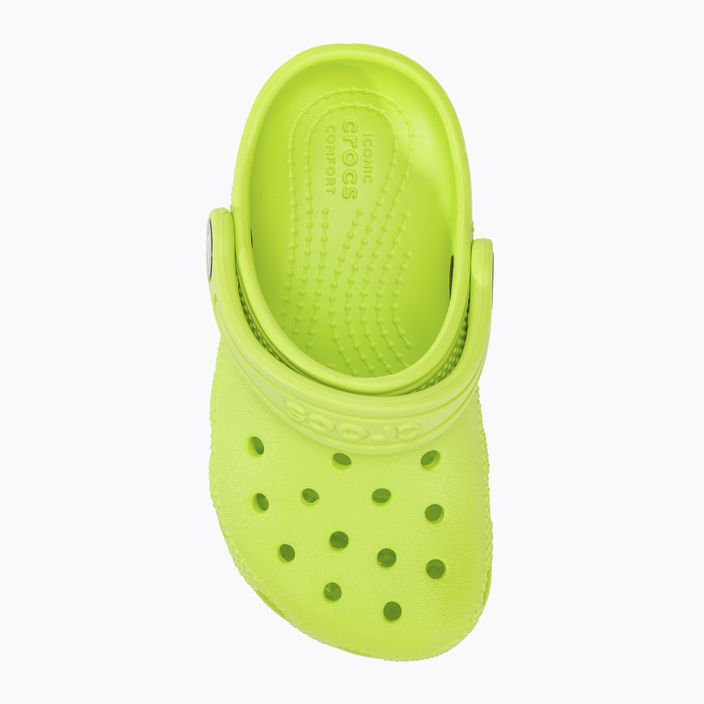 Gyermek papucs Crocs Classic Clog T limeade 6
