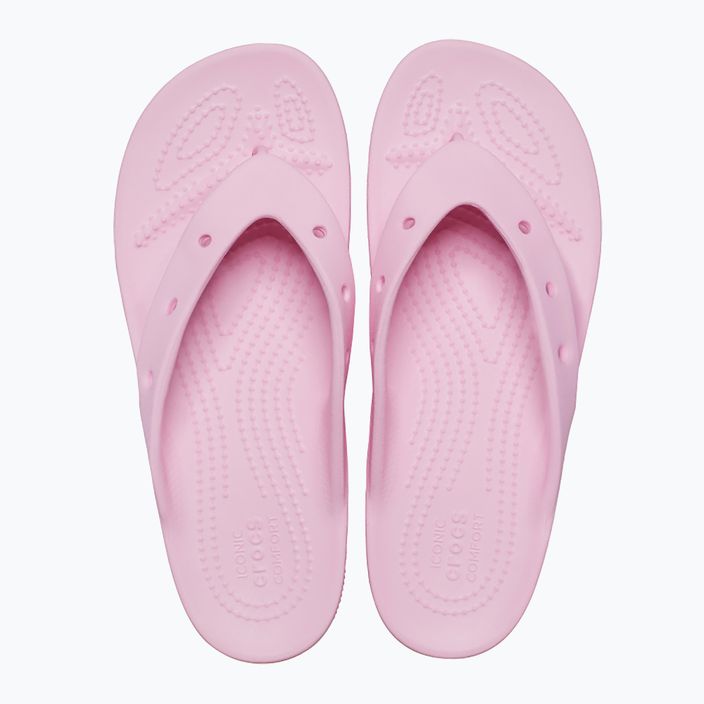 Női flip flop Crocs Classic Platform flamingo 11