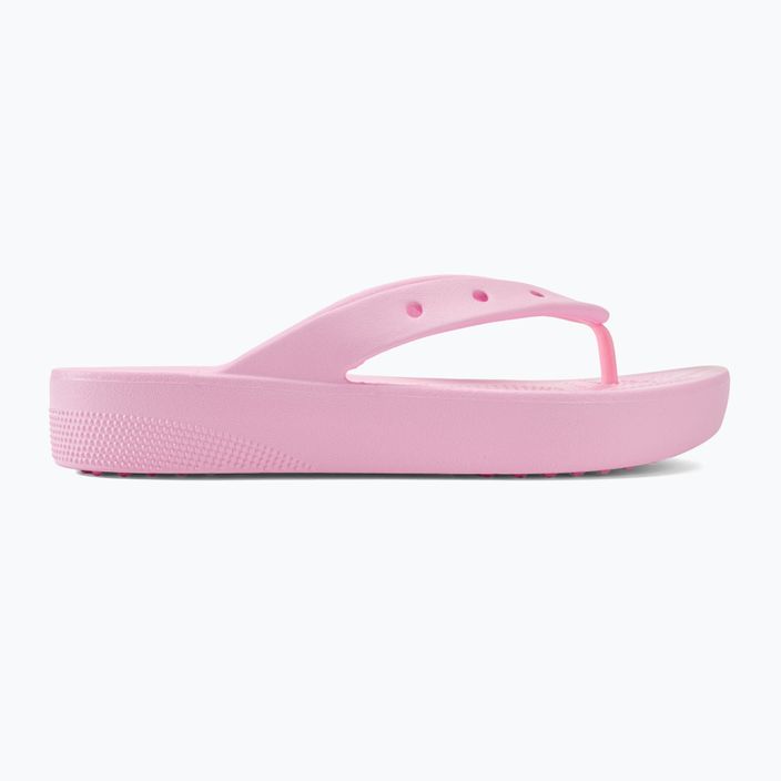 Női flip flop Crocs Classic Platform flamingo 2