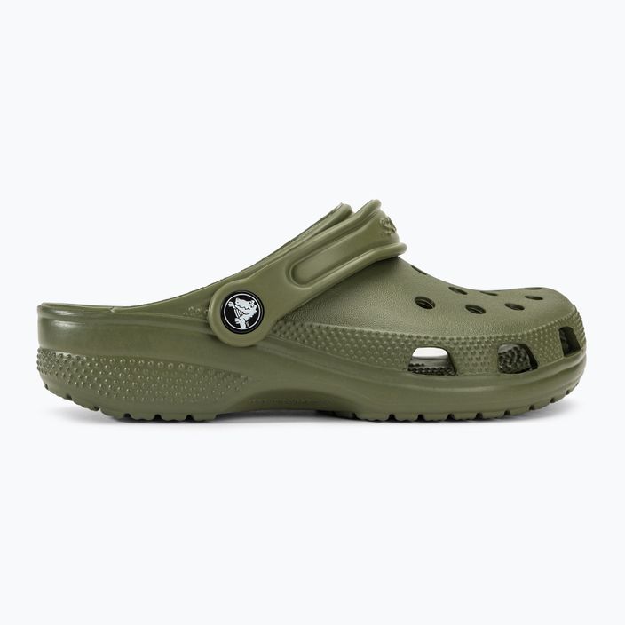 Crocs Classic Clog Gyerekek hadseregzöld flip-flopok 3