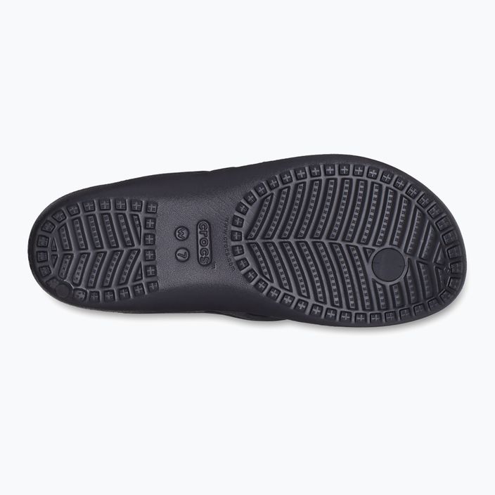 Női Crocs Kadee II Graphic fekete/multi állatos flip flopok 12