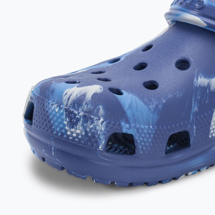 Crocs Classic Marbled Clog kék csavar/multi flip-flopok 8