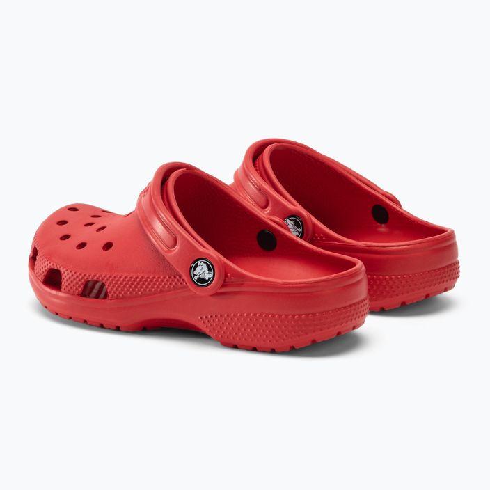 Crocs Classic Clog Gyerek flip-flopok egyetemi piros 4