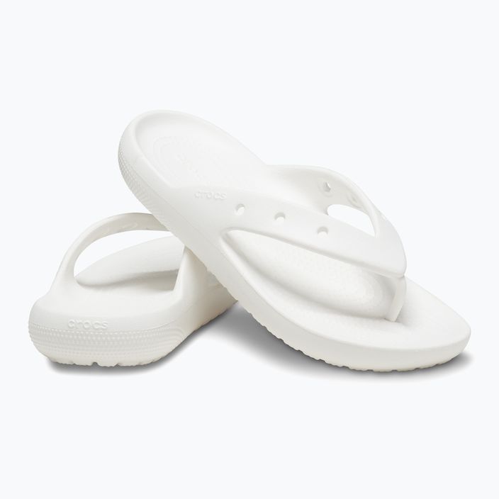 Flip-flopok Crocs Classic Flip V2 white 8