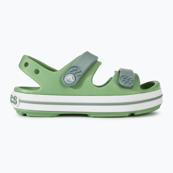 Crocs Crocband Cruiser Toddler szandál világos zöld/poros zöld 2