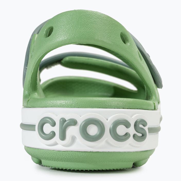 Crocs Crocband Cruiser Toddler szandál világos zöld/poros zöld 6