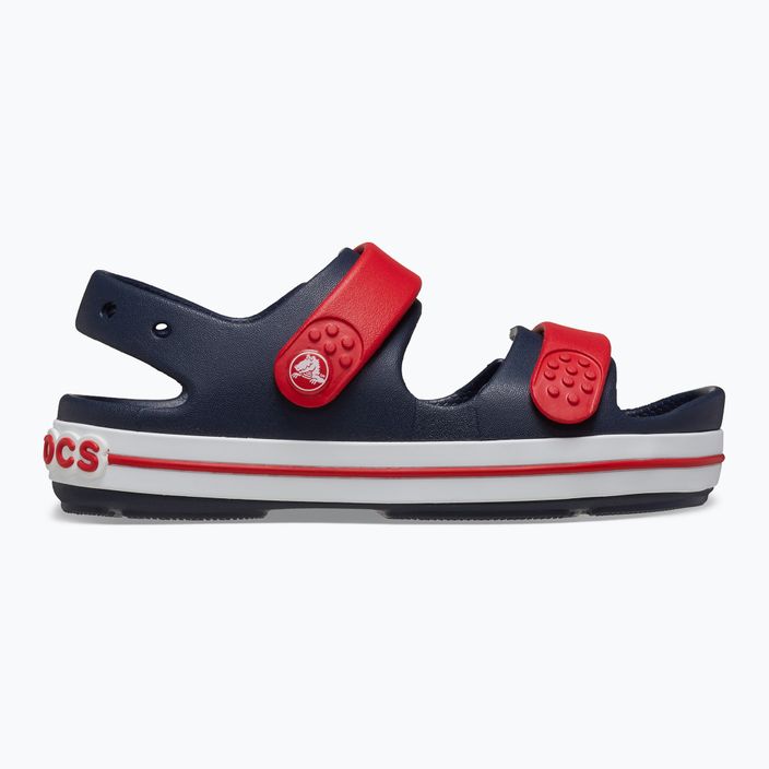 Gyermek szandál Crocs Crocband Cruiser Kids navy/varsity red 9