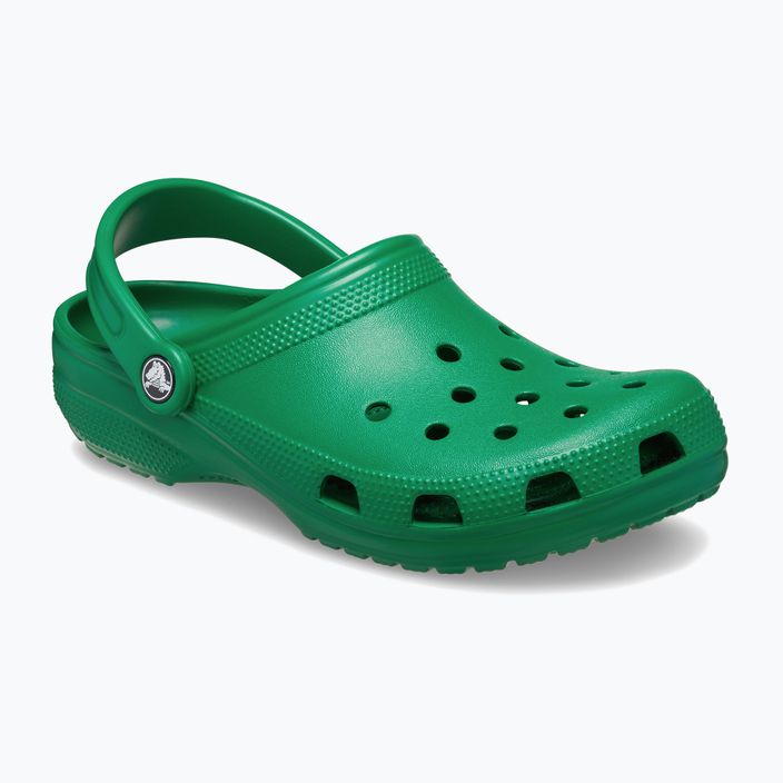 Crocs Classic flip-flop zöld borostyán