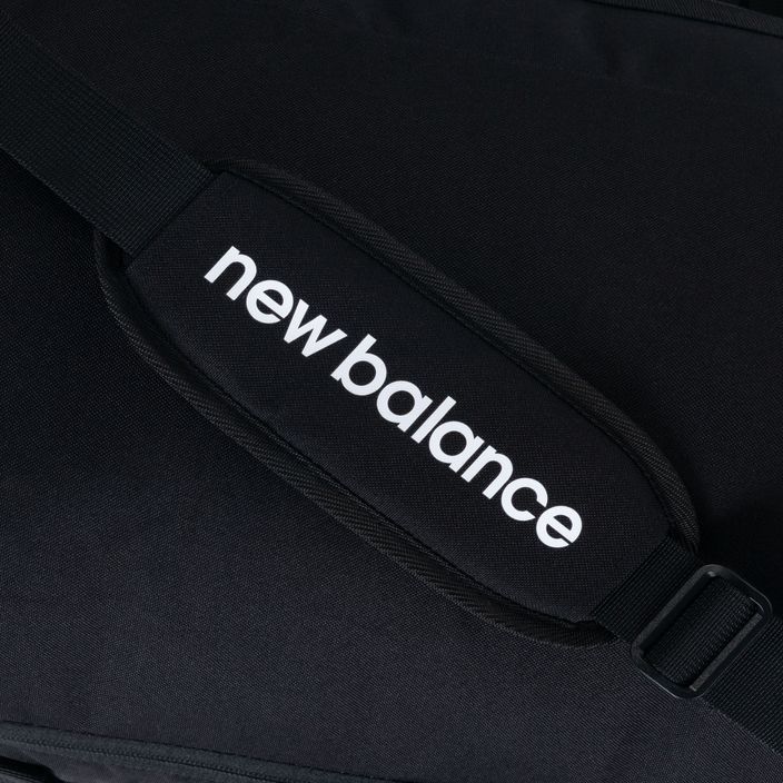 New Balance Team Duffel Bag Med edzőtáska fekete-fehér NBLAB13509BK.OSZ 5