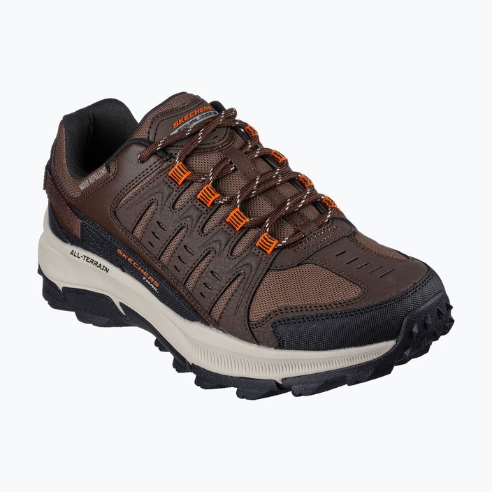 SKECHERS Equalizer 5.0 Trail Solix barna/narancs férfi trekking cipő 7
