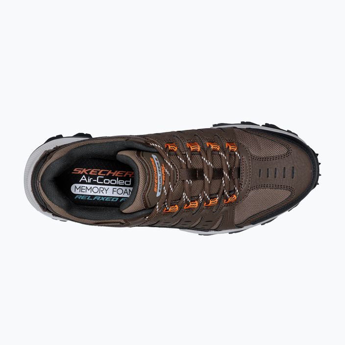 SKECHERS Equalizer 5.0 Trail Solix barna/narancs férfi trekking cipő 11